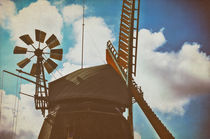 Amrumer Windmühle Vintage von AD DESIGN Photo + PhotoArt