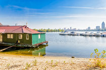 House and Boats on the River by maxal-tamor