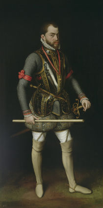 Philip II of Spain von Anthonis van Dashorst Mor
