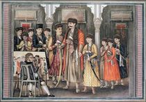 Shuja ud-daula, Nawab of Oudh and his Ten Sons by Tilly Kettle