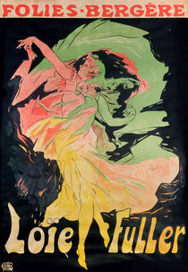 Folies Bergere: Loie Fuller by Jules Cheret