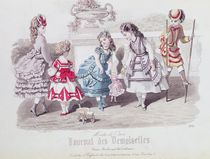 Fashions for Girls, from 'Journal des Demoiselles' by French School