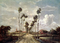 The Avenue at Middelharnis von Meindert Hobbema