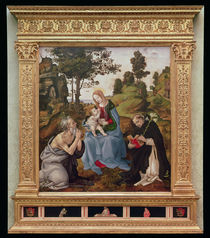 Virgin and Child with St. Jerome and St. Dominic von Filippino Lippi