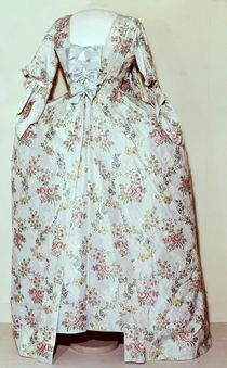 Dress belonging to the wife of Carl Linnaeus by Swedish School
