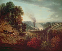 Morning view of Coalbrookdale by William Williams