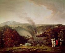 Afternoon view of Coalbrookdale by William Williams