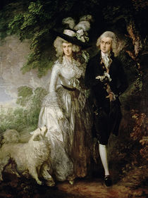 Mr and Mrs William Hallett by Thomas Gainsborough