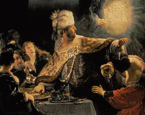 Belshazzar's Feast c.1636-38 von Rembrandt Harmenszoon van Rijn