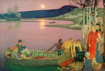 The Call of the Sea, 1925 by Frederick Cayley Robinson