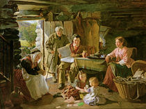 Cottage Interior, 1868 von William Henry Midwood