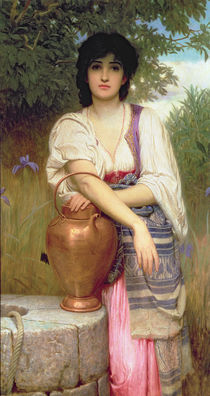At the Well by Charles Edward Perugini