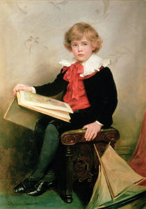 Portrait of Norman Stewart Davies von George Hillyard Swinstead