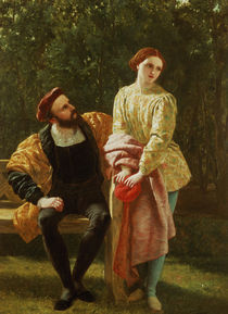 Orsino and Viola von Frederick Richard Pickersgill