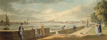 View towards Westminster from the Terrace of Somerset House by Paul Sandby