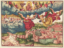 Last Judgement, from the Luther Bible by German School