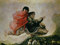 Fantastic Vision 1821-23 by Francisco Jose de Goya y Lucientes