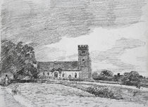 Feering Church, 1814 von John Constable