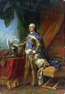 Louis XV King of France & Navarre von Carle van Loo