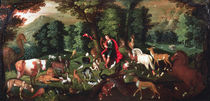 Orpheus and the Animals von Jacob Bouttats