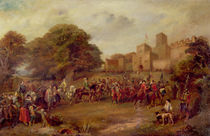 Visit of King James I to Hoghton Tower in 1617 von George Cattermole