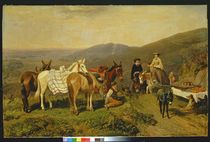 In the Malvern Hills, 1858 by Friedrich Wilhelm Keyl