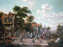 Village Festival, 1716 by Rutger Verburgh