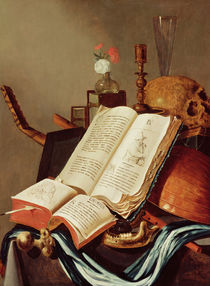 Vanitas Still Life by Edwaert Colyer or Collier