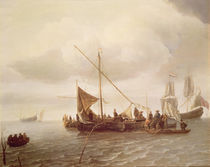 Shipping Scene, 17th century von Simon Jacobsz. Vlieger
