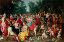Feast of the Gods by Hendrik van the Elder Balen