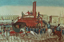 Execution of Louis XVI 21st January 1793 by French School