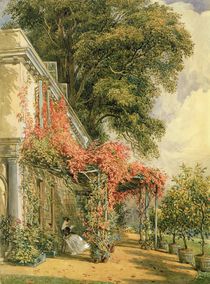 Garden Front of Mr. Robert Vernon's House at Twickenham by John James Chalon