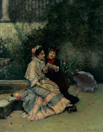 Two Spanish Women von Ricardo de Madrazo y Garreta