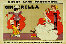 Poster for 'Cinderella' by Tom Browne