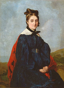 Alexina Ledoux, c.1840 by Jean Baptiste Camille Corot