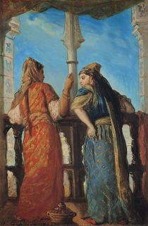 Jewish Women at the Balcony by Theodore Chasseriau