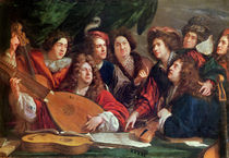 The Musical Society, 1688 by Francois Puget