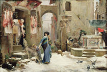 The Wolf of Gubbio, 1877 von Luc-Oliver Merson