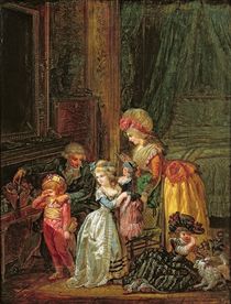 St. Nicholas's Day by Francois Louis Joseph Watteau