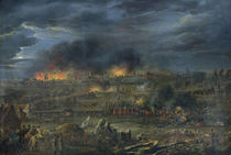 The Bombardment of Lille in 1792 von Francois Louis Joseph Watteau