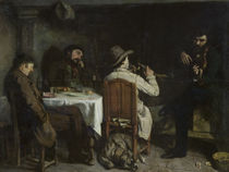 After Dinner at Ornans, 1848 by Gustave Courbet