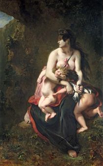 Medea, 1838 von Ferdinand Victor Eugene Delacroix