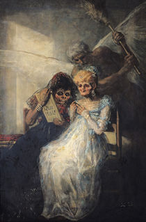 Time of the Old Women, 1820 von Francisco Jose de Goya y Lucientes