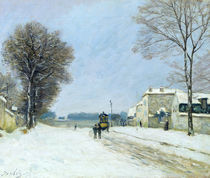 Winter, Snow Effect, 1876 von Alfred Sisley