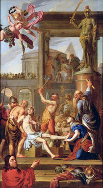 The Martyrdom of St. Adrian by Adrien Sacquespee