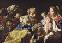Adoration of the Magi by Matthias Stomer