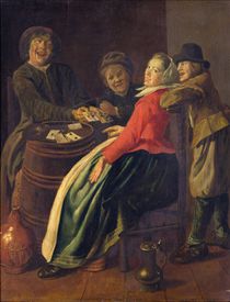 A Game of Cards von Judith Leyster