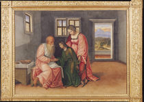 Isaac Blessing Jacob, c.1520 by Girolamo da Treviso II