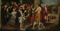 Resurrection of Lazarus by Lambert Zutman