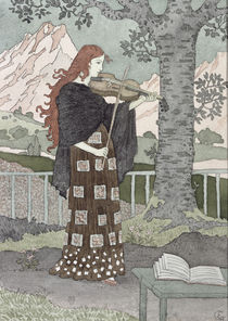 A Musician von Eugene Grasset